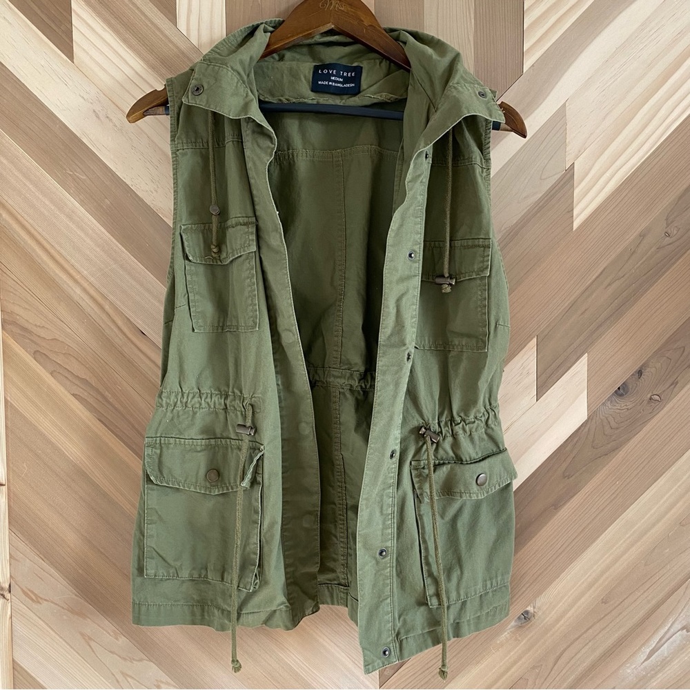 Army Green Utility Vest